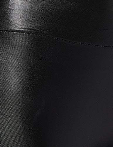 Urban Classics Ladies Imitation Leather Leggings, Negro, XXXL para Mujer