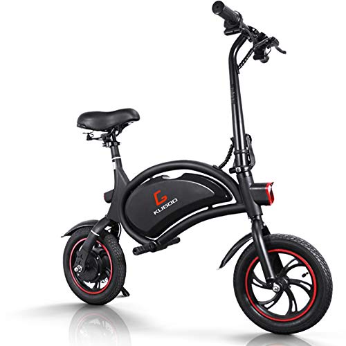 urbetter Bicicleta Electrica Plegables ebike 23 km de autonomía 250W Bicicletas Plegable 25 km/h, Bici Electricas Adulto con Ruedas de 12", Batería 36V 6.0Ah, Asiento Ajustable, B1