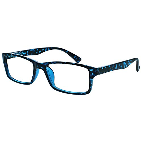 Uv Reader Gafas De Lectura Azul Carey Lectores Valor Pack 4 Hombres Mujeres Uvr4092Bl +1,50 4 Unidades 88 g