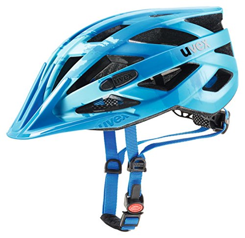 Uvex I-Vo CC Casco de Ciclismo, Unisex Adulto, Azul, 52-57 cm