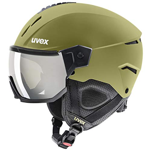 uvex instinct visor Casco de esquí, Adultos unisex, croco mat, 56-58 cm