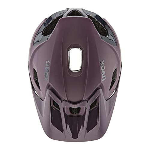 Uvex Quatro integrale Casco de Bicicleta, Adultos Unisex, Plum Navy Mat, 52-57 cm