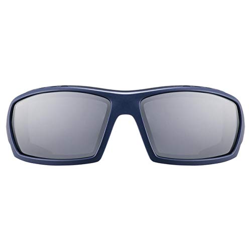 uvex Sportstyle 311 Gafas de Deporte, Unisex-Adult, Blue Mat/Silver, One Size