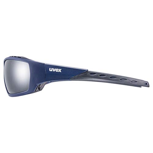 uvex Sportstyle 311 Gafas de Deporte, Unisex-Adult, Blue Mat/Silver, One Size