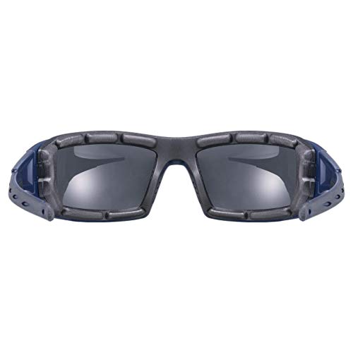 uvex Sportstyle 311 Gafas de Deporte, Unisex-Adult, Blue Mat/Silver, One Size