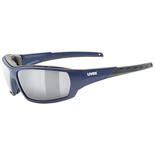 uvex Sportstyle 311 Gafas de Deporte, Unisex-Adult, Blue Mat/Silver, One Size