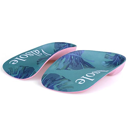 Valsole 3/4 Orthotics Shoe Insoles High Arch Supports and Deep Heel Cup Shoe Inserts, Relief Plantar Fasciitis, Flat Feet, Over-Pronation, Heel Spurs & Foot Pain (Men9-11/Women10-12)
