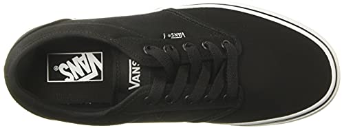 Vans Atwood, Zapatillas Hombre, Black Canvas Black White, 42 EU