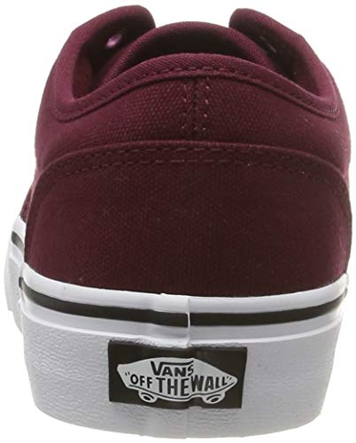 Vans Atwood, Zapatillas Hombre, Red Canvas Oxblood White 8j3, 42 EU