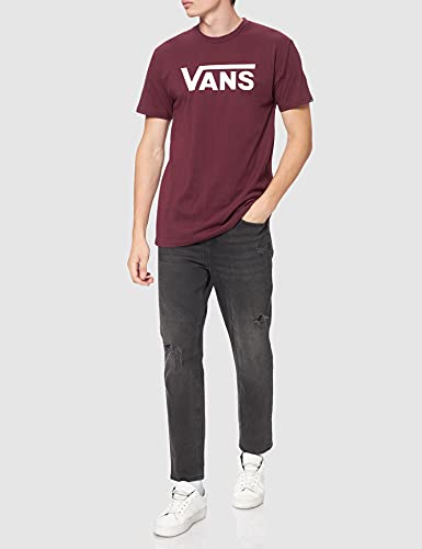 Vans Classic Camiseta, Rojo (Port Royale/White K1o), Medium para Hombre