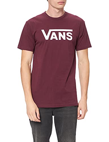 Vans Classic Camiseta, Rojo (Port Royale/White K1o), Medium para Hombre