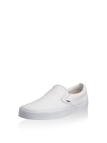 Vans Classic Slip-On, Zapatillas Unisex Adulto, Blanco (True White), 40.5 EU