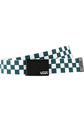 Vans Deppster II-Cinturón, Azul Coral-Checkerboard, Taille Unique para Hombre