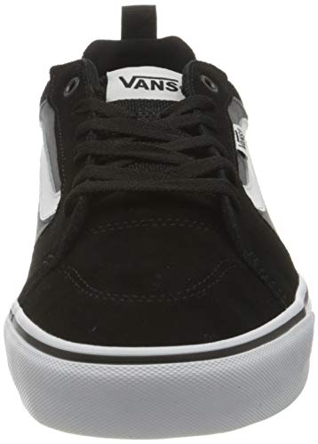 Vans Filmore Suede Canvas, Zapatillas Hombre, Black/Pewter T2J, 42 EU