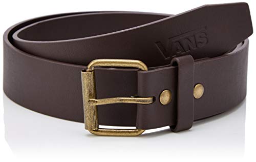 Vans Hunter II PU Belt Cinturón, Marrón (Dark Brown Drb), 95 (Talla del Fabricante: 36) para Hombre