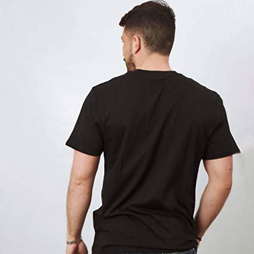Vans OG Checker SS Camiseta, Negro, X-Small para Hombre