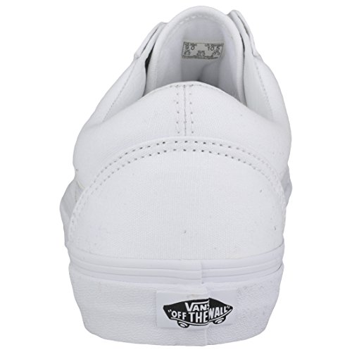 Vans Old Skool, Zapatillas Unisex Adulto, Blanco (True White W00), 40.5 EU