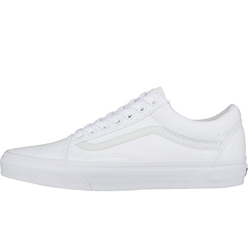 Vans Old Skool, Zapatillas Unisex Adulto, Blanco (True White W00), 40.5 EU