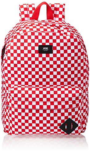 Vans Ss20 Old Skool III - Mochila, Mochila Old Skool III, VN0A3I6RRND1, Rojo a cuadros