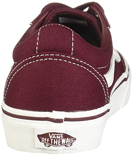 Vans Ward Canvas, Zapatilla Baja, Port Royale White, 38 EU