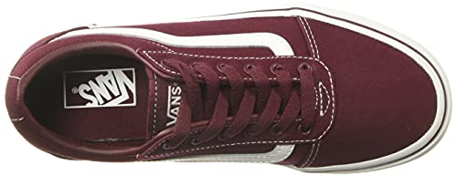 Vans Ward Canvas, Zapatilla Baja, Port Royale White, 38 EU