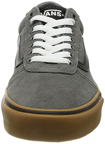 Vans Ward Suede, Zapatillas Hombre, Goma de Peltre de Gamuza, 45 EU