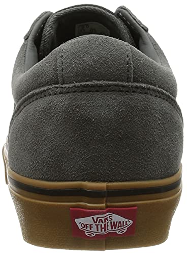 Vans Ward Suede, Zapatillas Hombre, Goma de Peltre de Gamuza, 45 EU