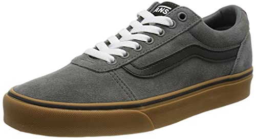 Vans Ward Suede, Zapatillas Hombre, Goma de Peltre de Gamuza, 45 EU