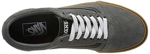 Vans Ward Suede, Zapatillas Hombre, Goma de Peltre de Gamuza, 45 EU