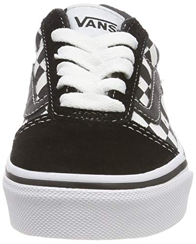 Vans Ward Suede/Canvas, Zapatillas, Black/True White Pvj, 38 EU