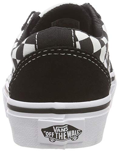 Vans Ward Suede/Canvas, Zapatillas, Black/True White Pvj, 38 EU