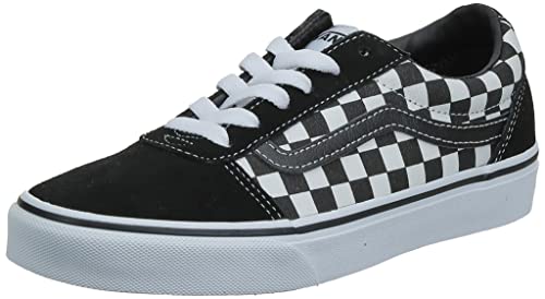 Vans Ward Suede/Canvas, Zapatillas, Black/True White Pvj, 38 EU