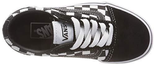 Vans Ward Suede/Canvas, Zapatillas, Black/True White Pvj, 38 EU