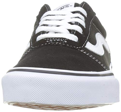 Vans Ward, Zapatillas Mujer, Negro (Suede/Canvas/Black/White Iju), 38 EU