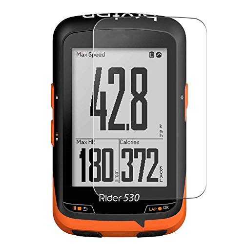 Vaxson 4 Unidades Protector de Pantalla, compatible con Bryton Rider 530E GPS 530 530t [No Vidrio Templado] TPU Película Protectora