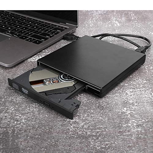 Venta Loca Unidad óptica Externa, Unidad de DVD USB, portátil Compatible con Windows/Vista/Linux/OS X10 para Accesorios de computadora portátil de Escritorio