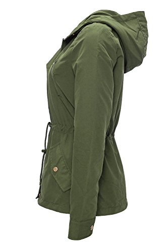 Vero Moda VMNEW Karma Parka Noos, Ivy Green, 38 para Mujer