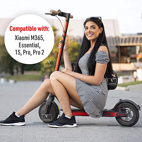 Vestigia® - Funda de goma Kickstand compatible con Xiaomi M365 1S Essential Pro - Calcetín de estacionamiento para scooter eléctrico para soporte - Reparación de repuestos para E-scooter