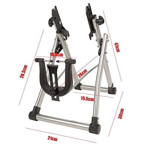 VGEBY1 Soporte de Rueda de Bicicleta, Soporte de Mantenimiento de Bicicleta Soporte de reparación de llanta Accesorios de Ciclismo Accesorios