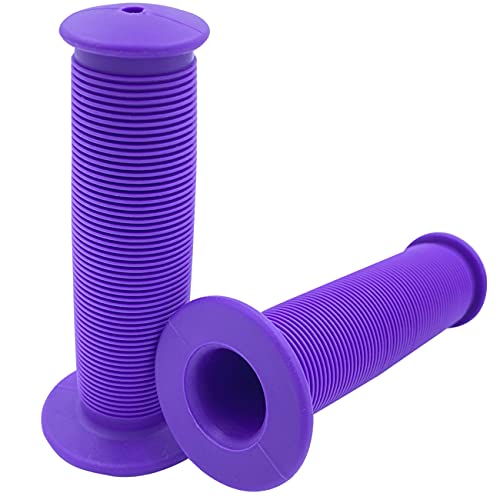 VIAUMBR Puños de manillar de bicicleta de 100 mm para manillar de bicicleta, agarre de mano de goma suave antideslizante para MTB BMX Cruiser Urban Scooter Kids Bike Silla de ruedas