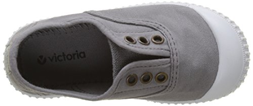 Victoria Inglesa Lona Tenida Punt 106627_Gris - Zapatillas de casa de Tela para niños, Color Gris, Talla 29