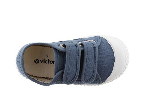 victoria Plano VICTORIA 1915 Basket Tiras Lona 136606-KIDS para Unisex-niños Jeans 21