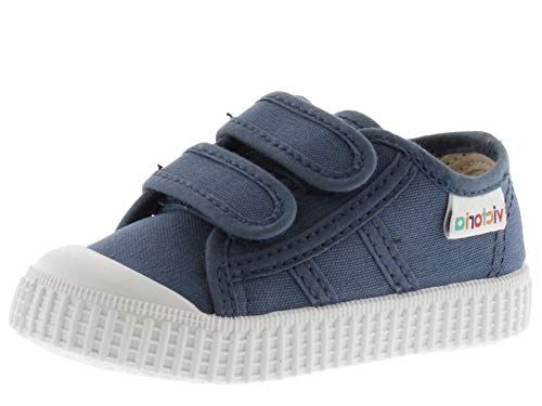 victoria Plano VICTORIA 1915 Basket Tiras Lona 136606-KIDS para Unisex-niños Jeans 21