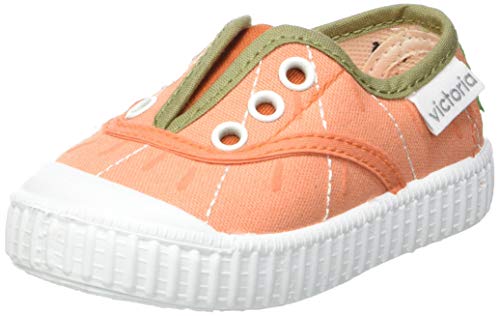 victoria Plano VICTORIA 1915 Inglesa ELÁSTICO Frutas 1366126-KIDS para Unisex-niños Naranja 20