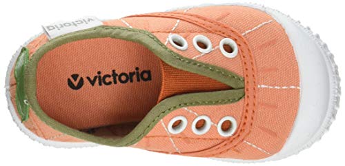 victoria Plano VICTORIA 1915 Inglesa ELÁSTICO Frutas 1366126-KIDS para Unisex-niños Naranja 20