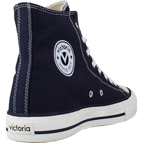 victoria Plano VICTORIA Tribu Botin Lona 106500-MEN para Niños Marino 42