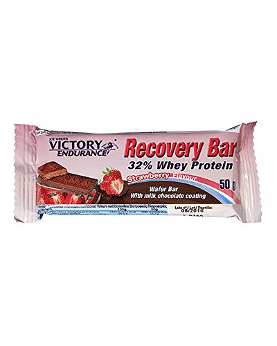 Victory Endurance Recovery Bar - 12 Barritas x 50 gr Fresa