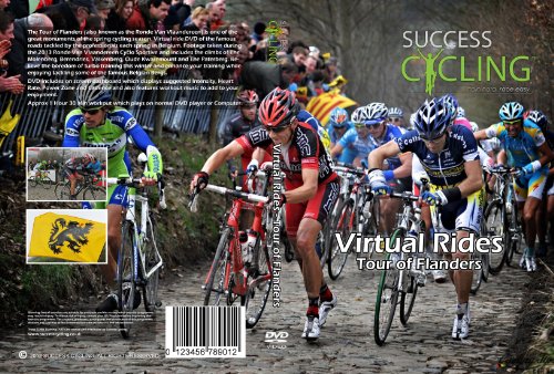 Virtual Rides Tour of Flanders Indoor Cycling Trainer DVD