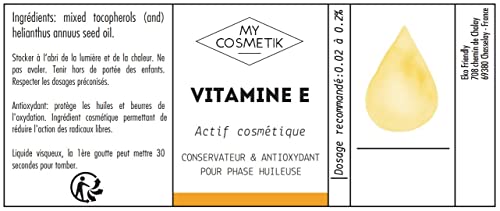 Vitamina E 100% Natural - MyCosmetik - 5 ml