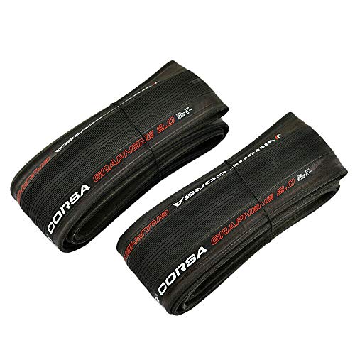 Vittoria Corsa G2.0 Graphene Clincher Tire 700x25C, Black, VT1970